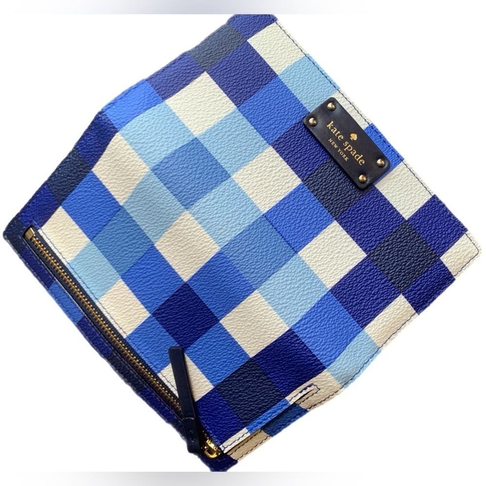 Kate Spade Grove Street Blue Bifold Wallet - Picture 3 of 4